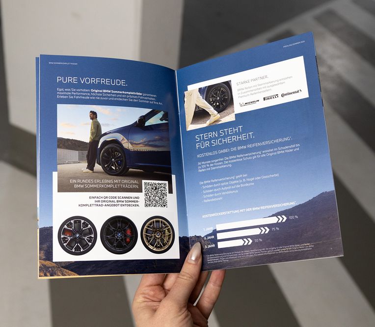 BMW Saisonkampagne Sommer 2026