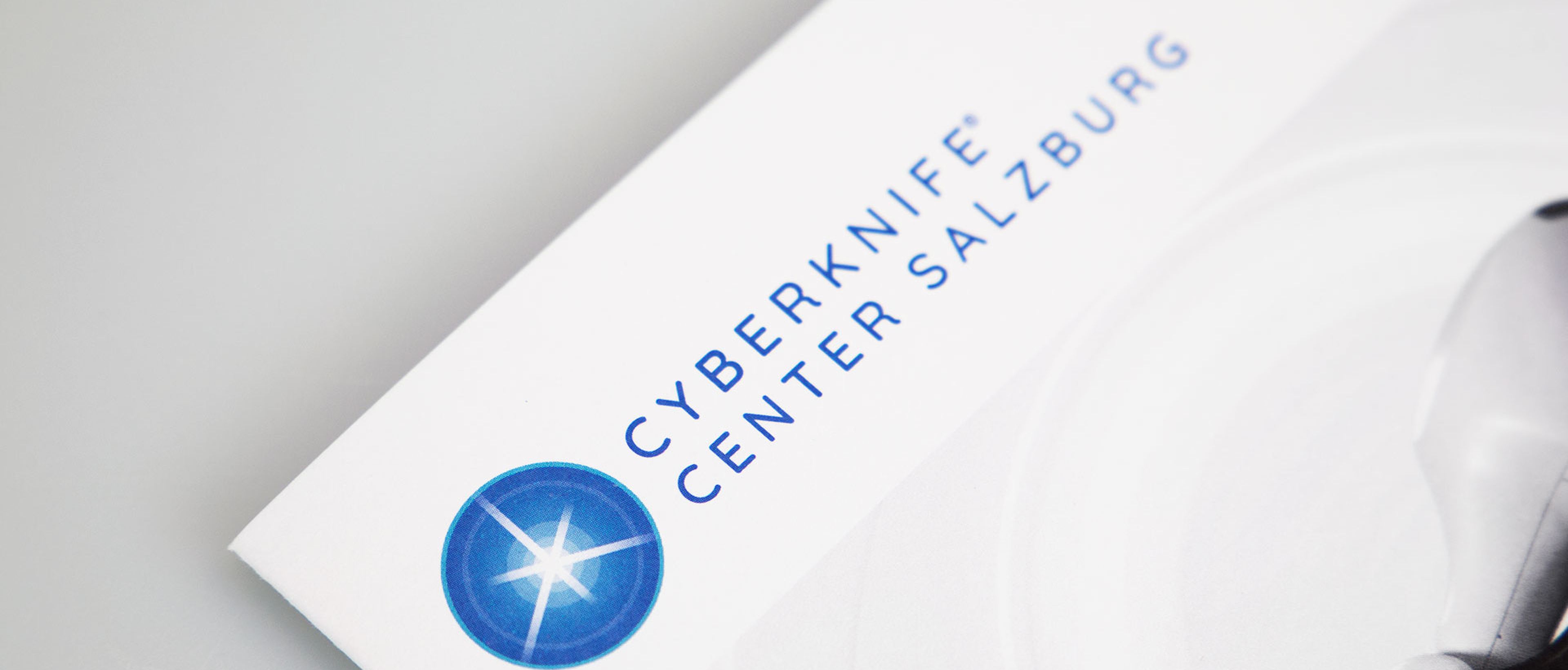 Logo-Design für Cyberknife Center Salzburg